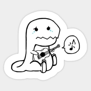 Unplayable Musician Sticker